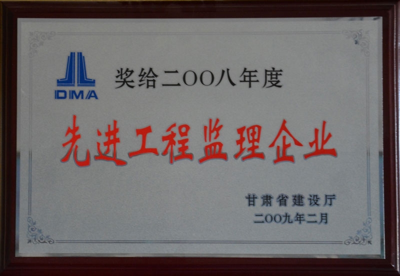 2009年先進(jìn)工程監(jiān)理企業(yè)